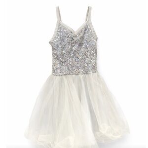 Weissman. Sparkling Sequin Tulle Dress